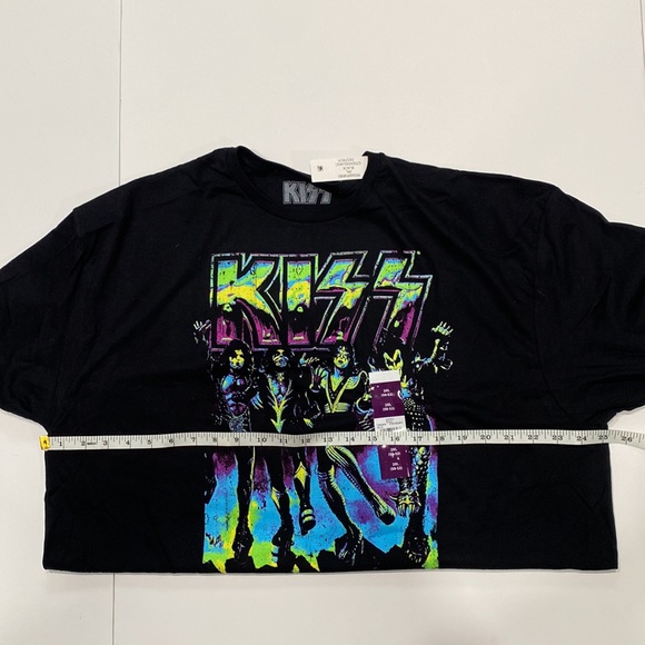 Rock Band KIZZ NWT MENS Black Graphic Short Sleeve T-shirt. SIZE 2XL - Picture 8 of 8